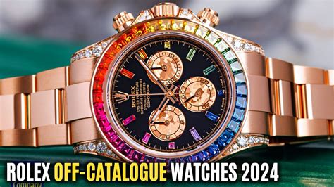 rolex off catalogue 2024|off catalog rolex gmt.